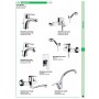 FIORE KEVON MISCELATORE MONOCOMANDO BIDET SC.1 1/4