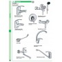 ESPOSITORE MONOCOMANDO LAVABO-BIDET-LAVELLO