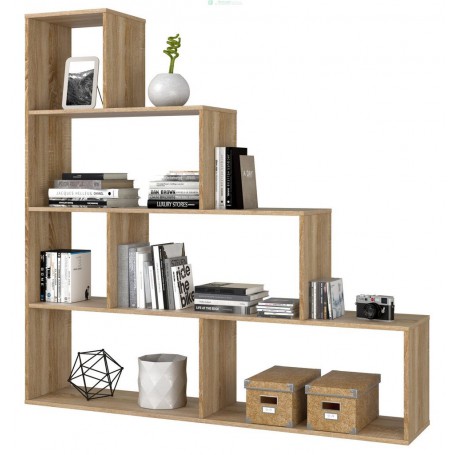 KIT LIBRERIA 'KLUM' CM 145X29X145H ROVERE