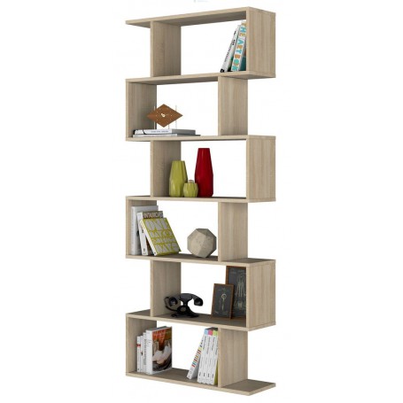 KIT LIBRERIA 'ATHENA' CM.80X25X192H ROVERE