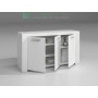 KIT CREDENZA 3A 'AMBIT' CM.144X42X80H BIANCA