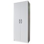 KIT SCARPIERA A 2 ANTE 5 PORTE CM 71X38X182H BIANCO FRASSINO