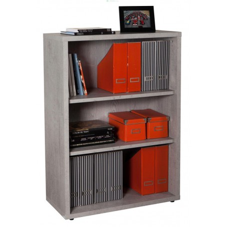 PRATICO LIBRERIA CM 35,7X81,6X112H CEMENTO