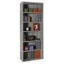 PRATICO LIBRERIA CM 35,7X81,6X217H CEMENTO