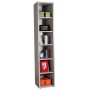 PRATICO LIBRERIA CM 35,7X44X217H CEMENTO