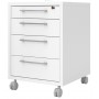 KIT LIBRERIA 4 CASSETTI PRIMA CM 48X49X68H 8041949 COLORE BIANCO