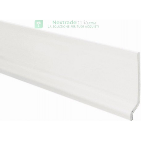 48PZ BATTISCOPA MM 70X9 PVC ESPANSO ML 2 BIANCO