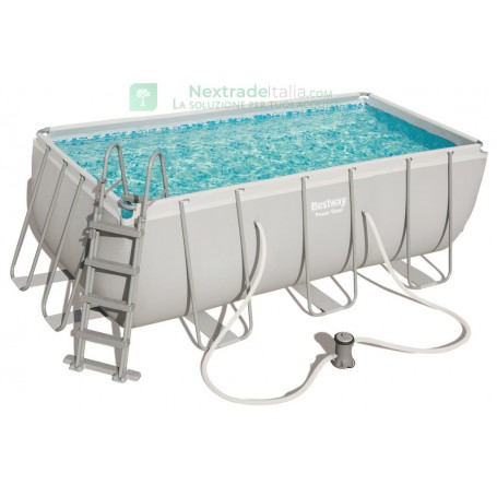 PISCINA C/TEL+POMPA+SCALA 412X201X122H 56241