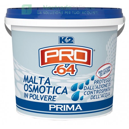 4PZ MALTA OSMOTICA NEUTRALIZZA L'UMIDITÀ DI RISALITA E CONTROSPINTA DA KG 2,5