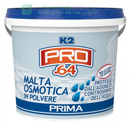 6PZ MALTA OSMOTICA NEUTRALIZZA L'UMIDITÀ DI RISALITA E CONTROSPINTA DA KG 1