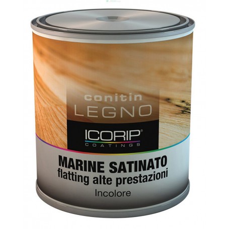 6PZ FLATTING CONITIN MARINE SATINATA INCOLORE PER IMBARCAZIONI ML 375