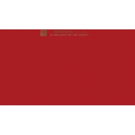 6PZ RT PLASTICA ADESIVA 280.1274 ROSSO LUCIDO MT.2,5