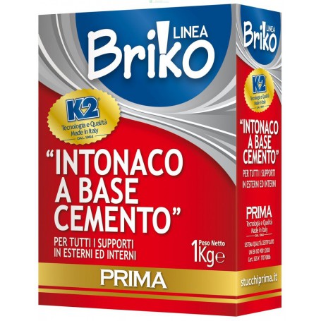 12PZ LINEA BRIKO INTONACO X ESTERNO DA KG. 1