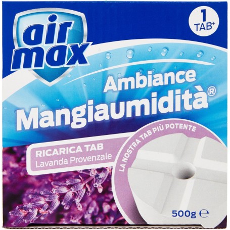 12PZ AIRMAX ASSORBIUMIDITA' RICARICA TAB LAVANDA GR 500