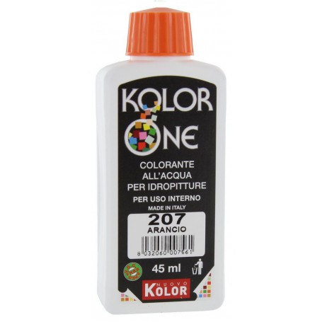 12PZ COLORANTE KOLOR ONE ML.45 N.207 ARANCIO