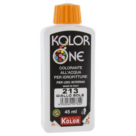 12PZ COLORANTE KOLOR ONE ML.45 N.213 GIALLO SOLE