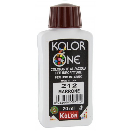 12PZ COLORANTE KOLOR ONE ML.20 N.212 MARRONE