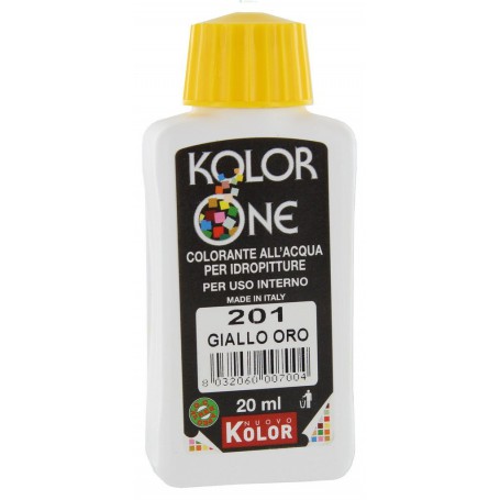 12PZ COLORANTE KOLOR ONE ML.20 N.201 GIALLO ORO