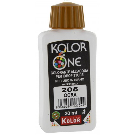 12PZ COLORANTE KOLOR ONE ML.20 N.205 OCRA