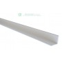 50PZ PARASPIGOLO IN PVC,DIMENSIONI MM 20X20 ,LUNGHEZZA 200 CM,COLORE BIANCO