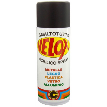 6PZ VELOX SPRAY PROTETTIVO NERO ALTA TEMPERATURA (600¦C)