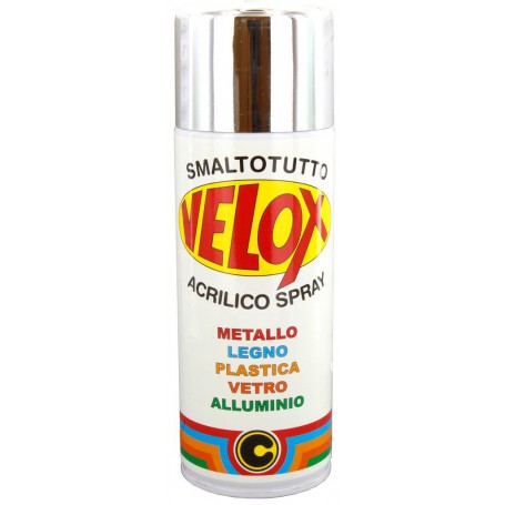 6PZ VELOX SPRAY EFFETTO SPECCHIANTE ARGENTO