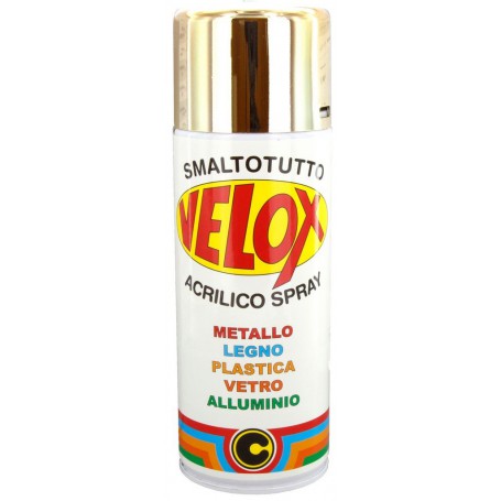 6PZ VELOX SPRAY EFFETTO SPECCHIANTE ORO