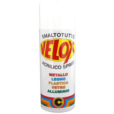 6PZ VELOX SPRAY ACRILICO BIANCO ELETTRODOMESTICI