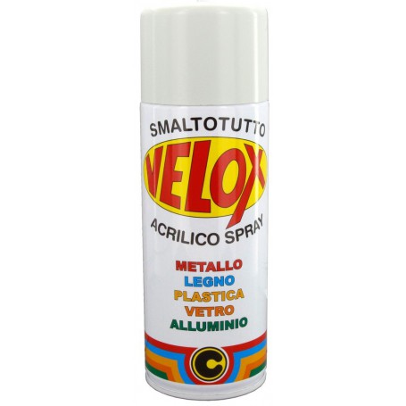 6PZ VELOX SPRAY ACRILICO GRIGIO LUCE(CHIARO)RAL7035