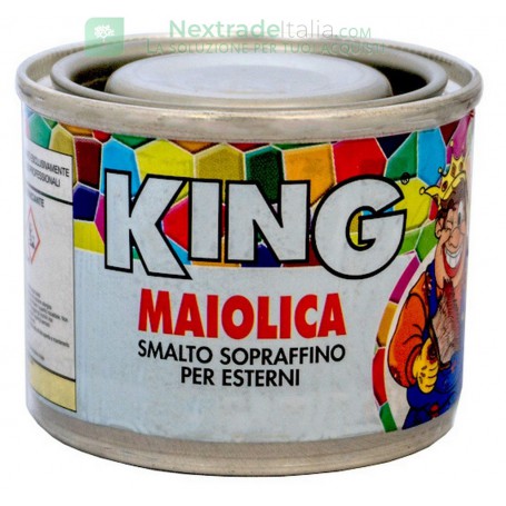 15PZ SMALTO "MAIOLICA" BLU NOTTE 530 GR.100