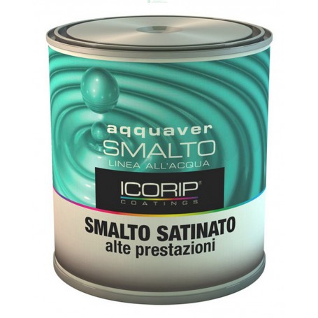 6PZ SMALTO SATINATO MOD.AQQUAVER BIANCO LT.0,750