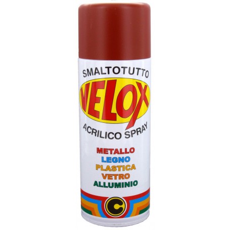 6PZ VELOX SPRAY ANTIRUGGINE ROSSA RAL 3009