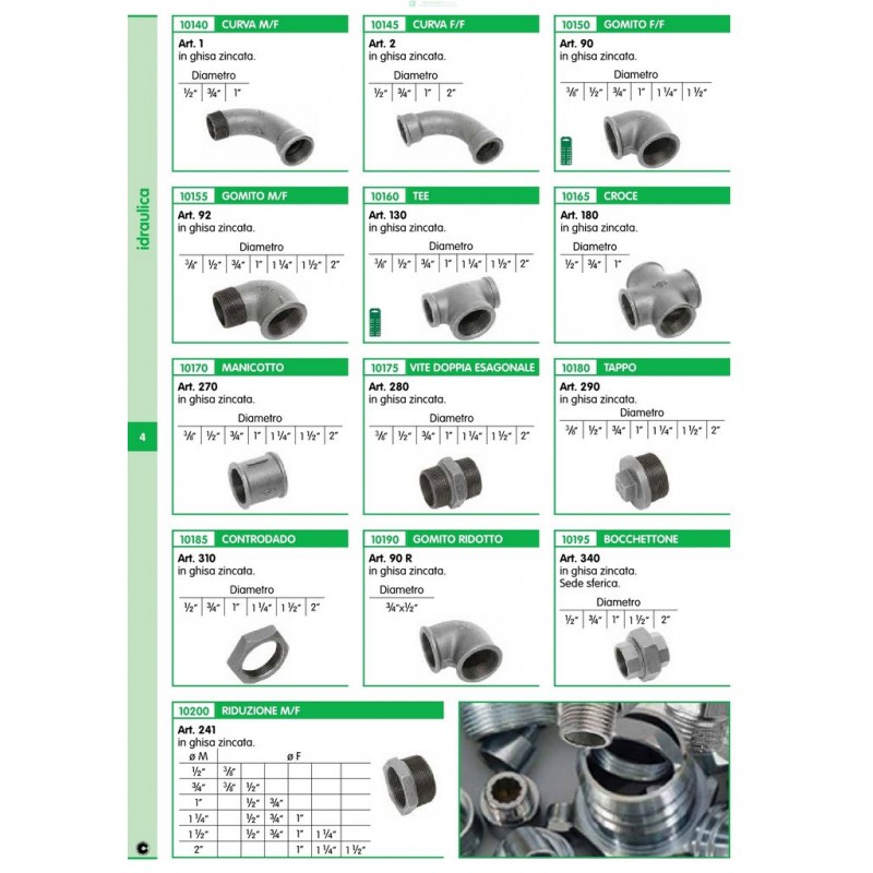 GOMITO A 90 PER TUBO PE FILETTATO MASCHIO 25 X 1/2 - Foto 3