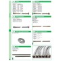 10PZ FLESSIBILI INOX MASCIO/FEMMINA 1/2 CM. 50