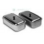 SET VASCA INOX + MESTOLO X CUCINA 3 1/2
