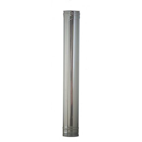 9PZ TUBO INOX AISI 304 CM.100 DIAMETRO 130 CM