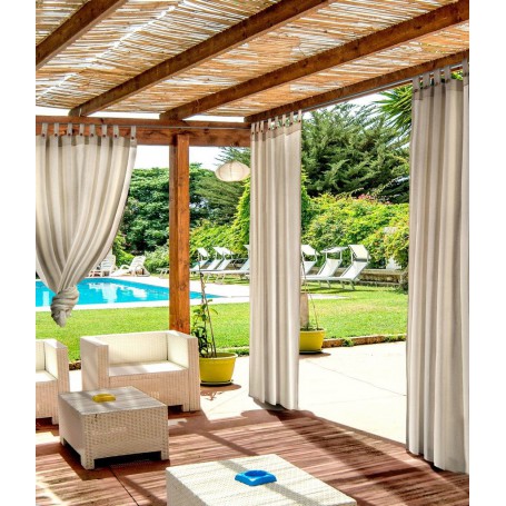 TENDA PER GAZEBO A BRETELLA CM 138X270H IDRO REPELLENTE COLORE CORDA