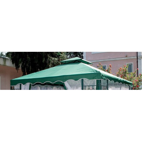 TOP COPERTURA PER GAZEBO YF-3137R DIMENSIONI CM 300X300 COLORE BIANCO