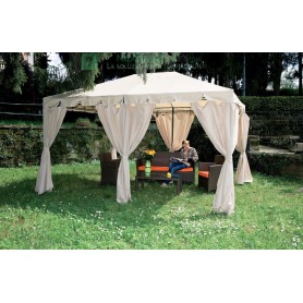 GAZEBO IN ACCIAIO CM 300X400X260H "ARMONIA" YF-3246