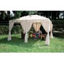 GAZEBO IN ACCIAIO CM 300X400X260H "ARMONIA" YF-3246