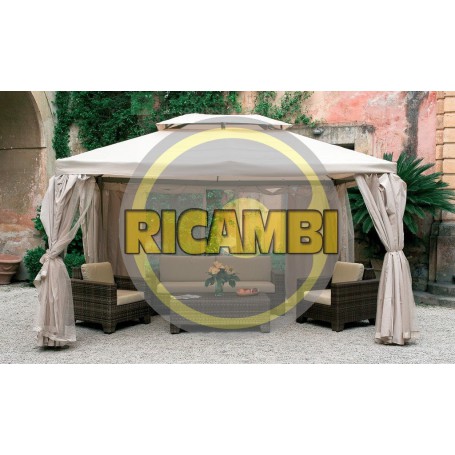 SET 4 TELI MOSCHIERA PER GAZEBO SAHARA MT.3X4