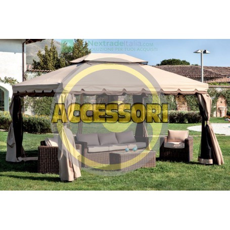 SET 4 TELI LATERALI X GAZEBO ADVENTURE 160G/MQ