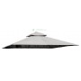 TOP COPERTURA PER GAZEBO "EDEN" 180G/MQ COLORE BIANCO