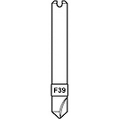 SILCA FRESA F39(ISEO) X MATRIX MOD.D740442ZB