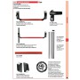 ISEO 941.00.205 SERIE ASTE MANIGLIONI CM.240
