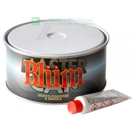 12PZ STUCCO PER CARROZZERIA POLIESTERE 'BLUM' LT. 0,750