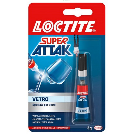 24PZ ADESIVO ATTAK VETRO TUBETTO DA 3 G