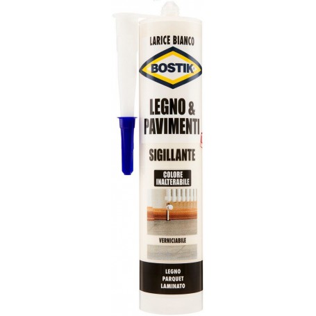 BOSTIK SIGILLANTE LEGNO E PAVIMENTI BIANCO ML.300