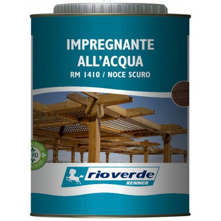 6PZ RIOVERDE RM 1410 IMPREGNANTE NOCE SCURO LT. 0,750