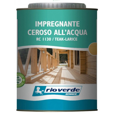 6PZ RIOVERDE RC 1130 IMPREGNANTE CEROSO TEAK LT.0,750